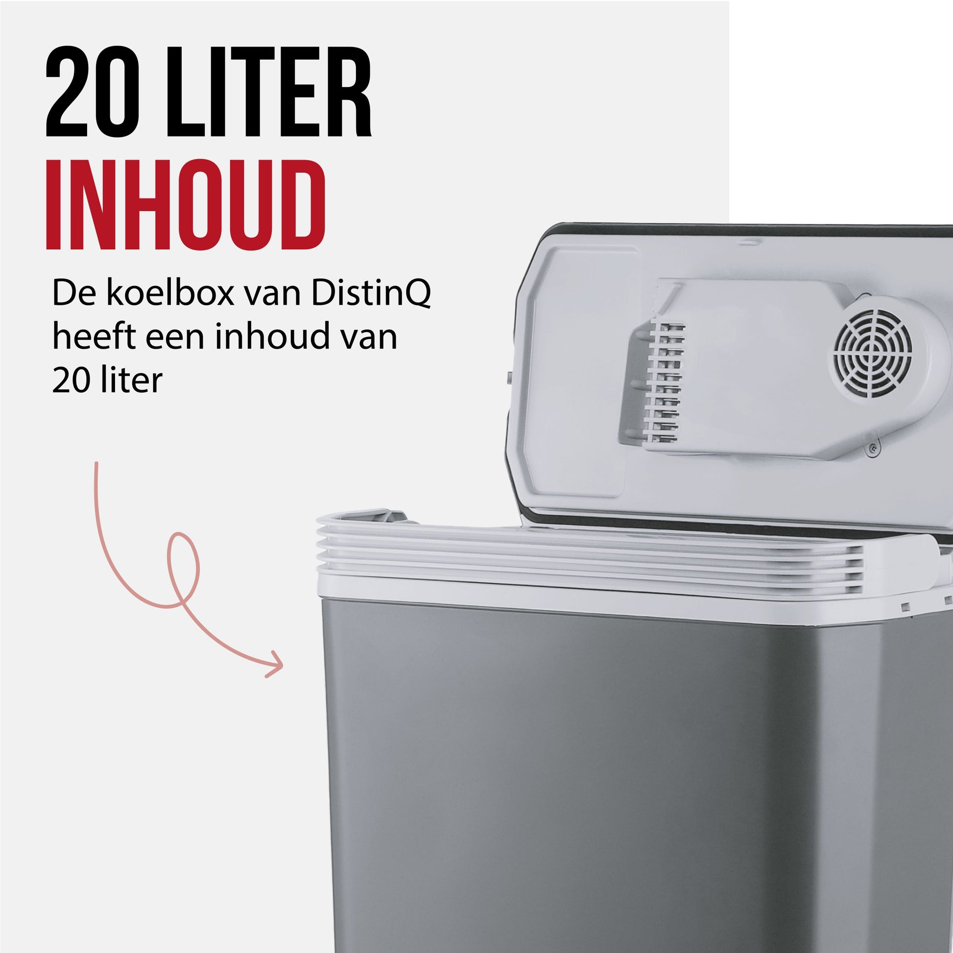 DistinQ Electric Cool Box 20L-2