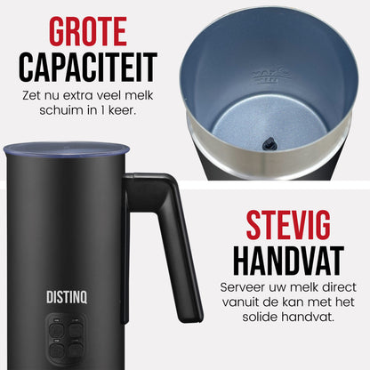 DistinQ Milk Frother Black-6
