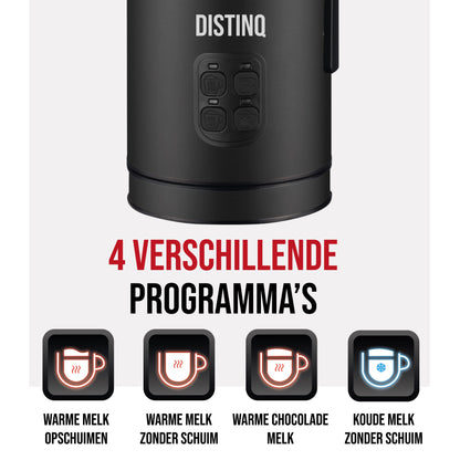 DistinQ Milk Frother Black-1