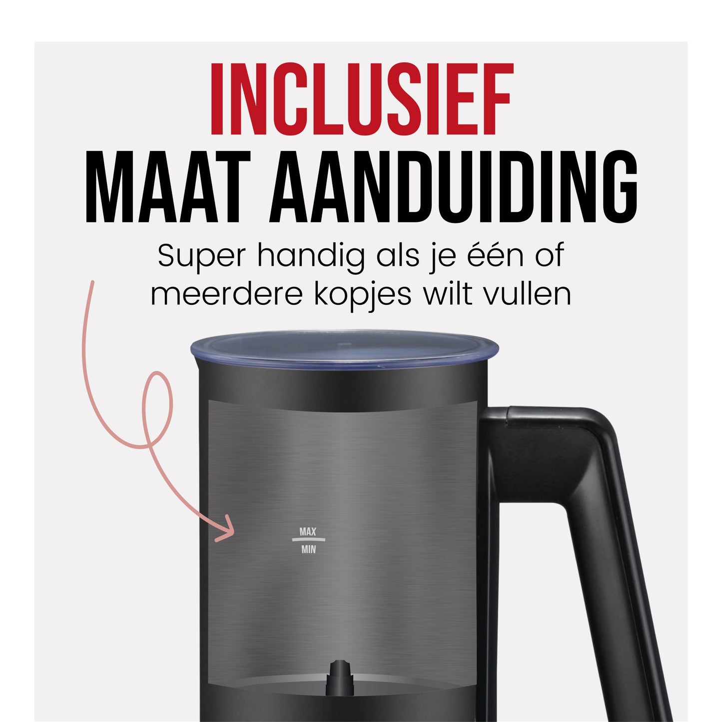 DistinQ Milk Frother Black-3