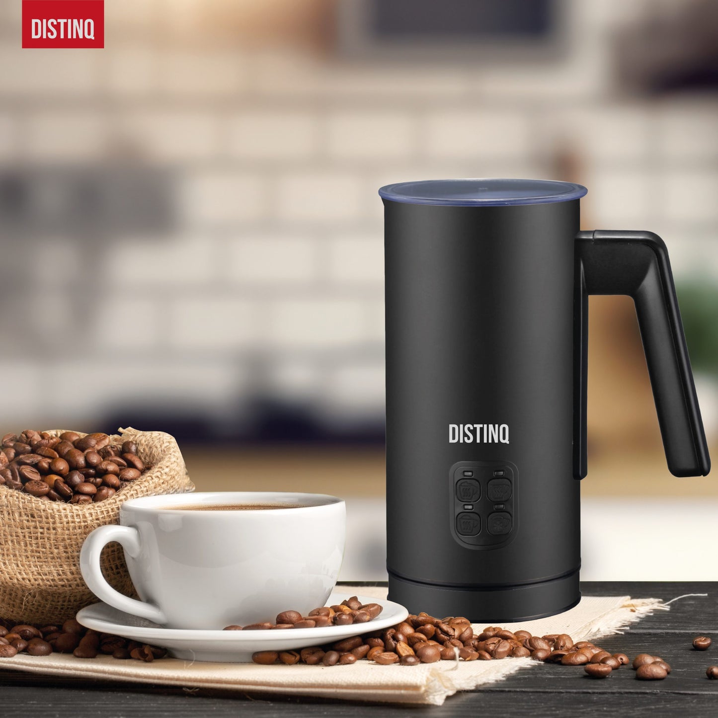 DistinQ Milk Frother Black-4