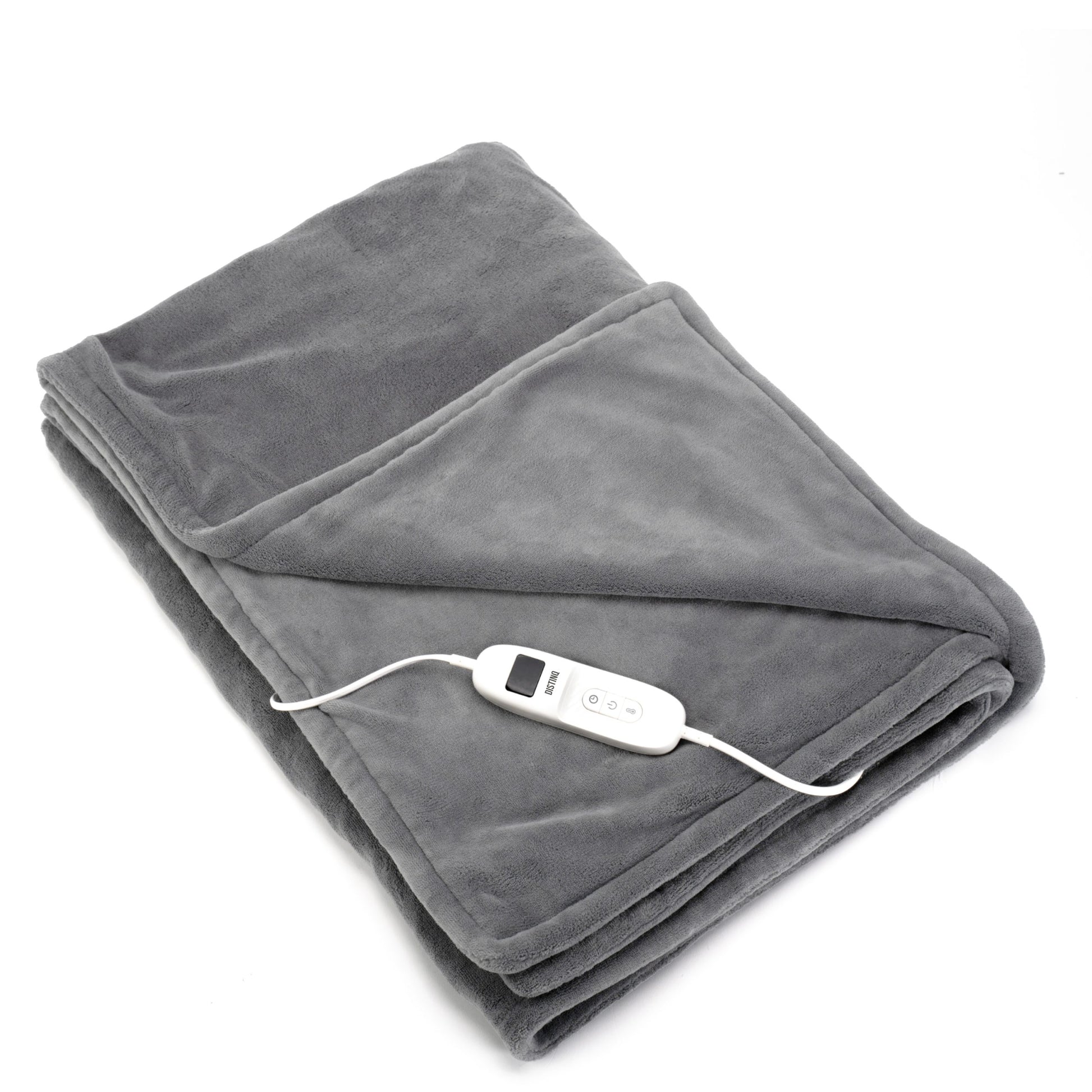 DistinQ Electric Blanket XL 180/160cm Light Gray-8