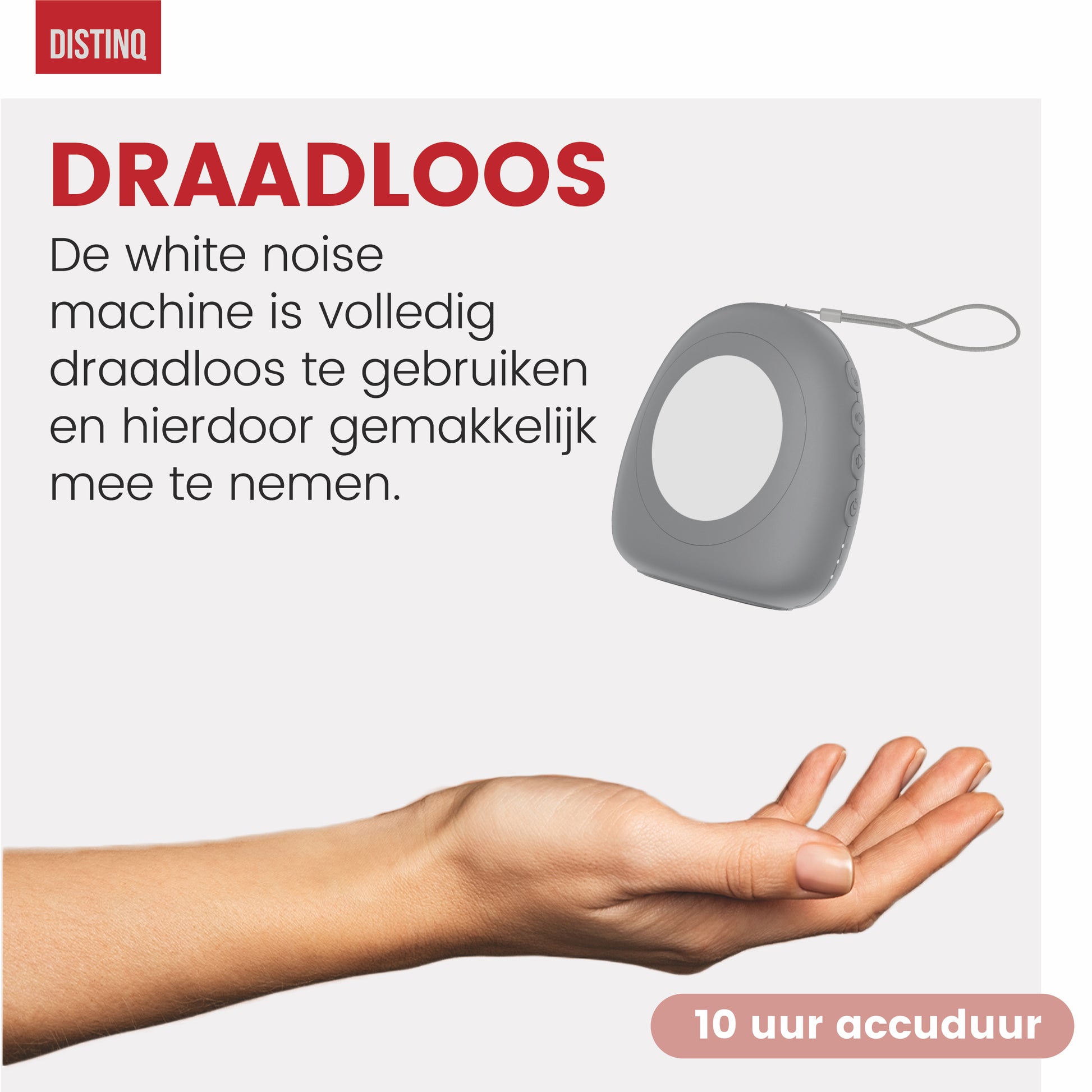 DistinQ White noise druppel 2