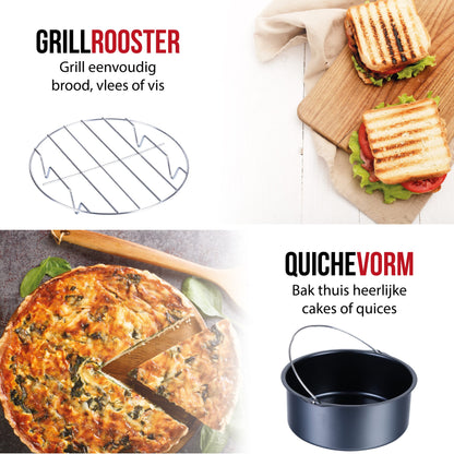 DistinQ airfryer accessoire set 6