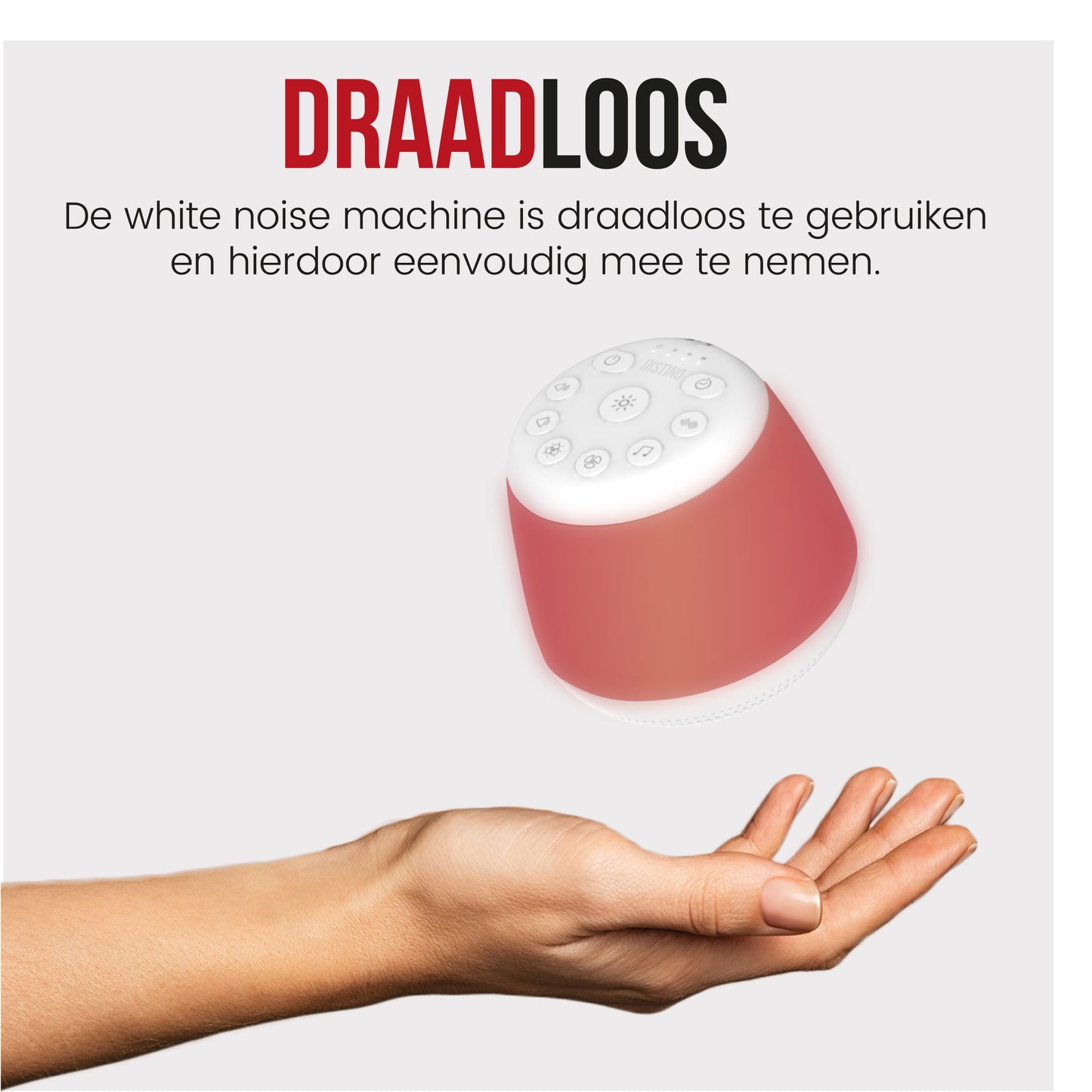 DistinQ white noise compact 3