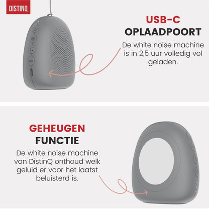 DistinQ White noise druppel 5