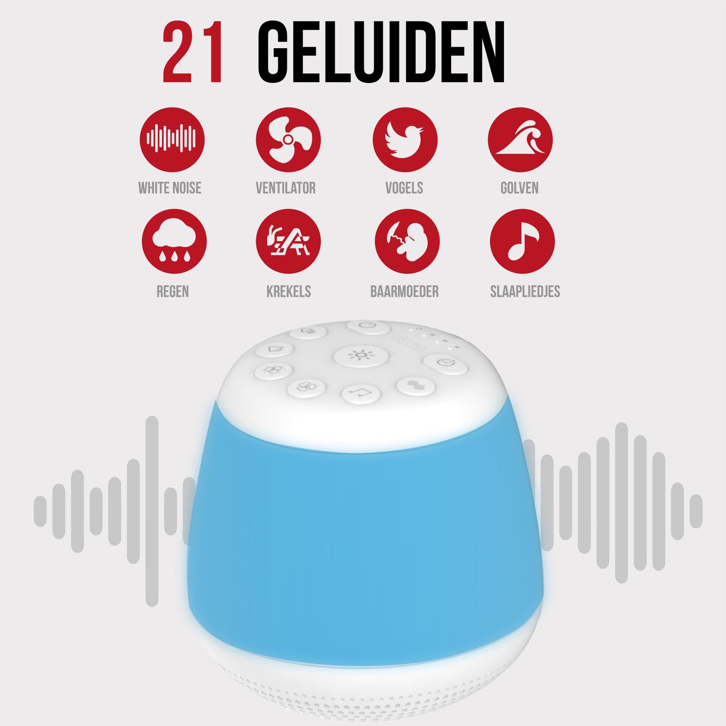 DistinQ white noise compact 7